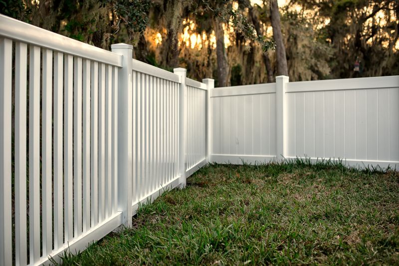 Vinyl Fence Installation detail