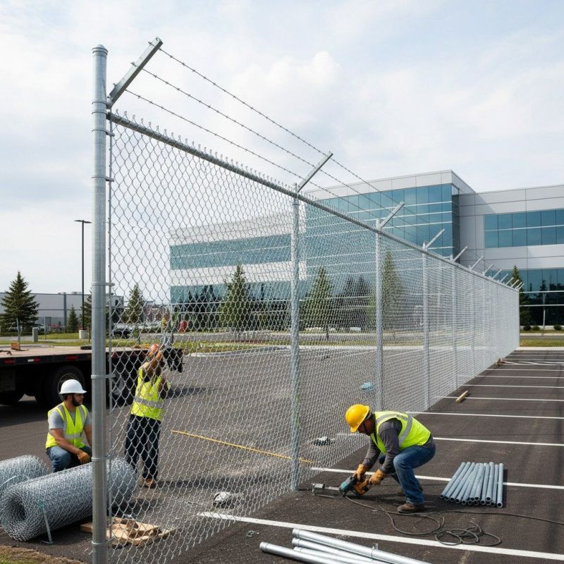 Security Fence Installation